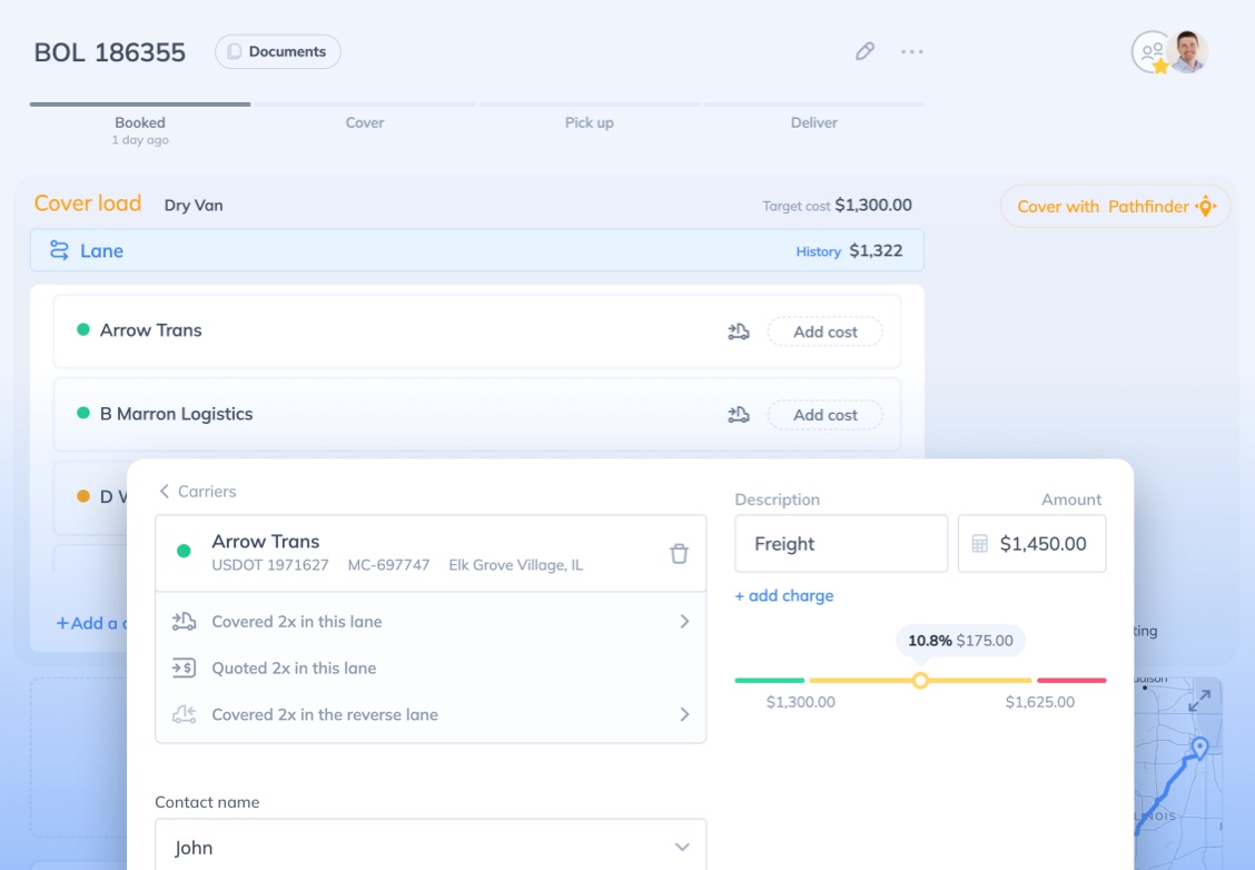 Add LTL shipments to add new revenue with Quote Factory TMS Software showing increased revenue for a freight brokerage using Quote Factory LTL quoting tools